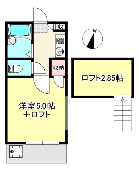 【間取り】 | 新保第２レジデンス