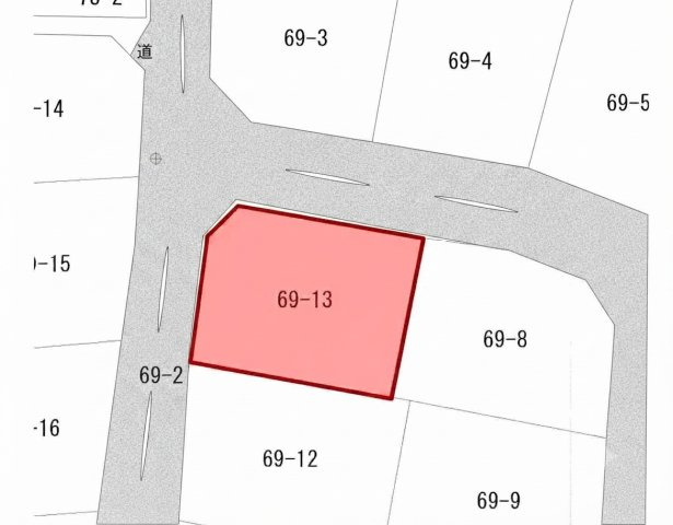 【売地】前橋市川曲町　角地　80坪以上
