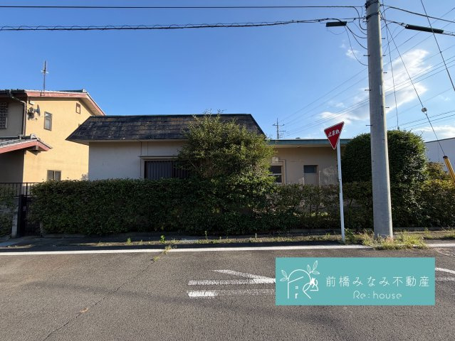 【売地】前橋市川曲町　角地　80坪以上の外観|解体更地渡し・境界確定後のお引渡しです