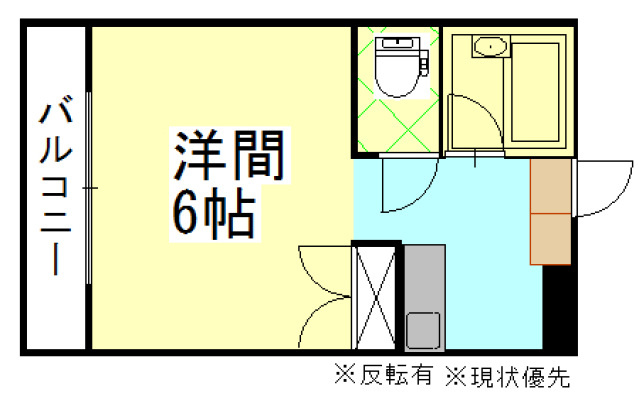 ファイブ南方の間取り