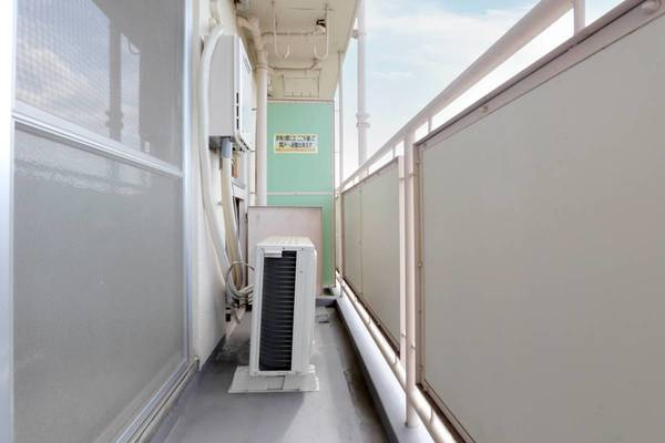 ビレッジハウス槌ヶ原1号棟のバルコニー|ビレッジハウスの同一物件・同一タイプの間取りの写真です