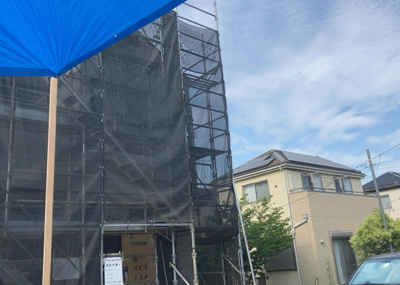 【外観】 | 上壱分方町新築戸建 | ハザードマップは自然災害による被害を予測し、その被害範囲を地図上で表したものです。近年特に災害が多くなっていますので、事前に調査すると安心できます。ハザードマップは国交省のホームページをご覧ください。