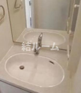 北区田端４丁目の賃貸マンションの洗面所