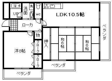 【間取り】 | メイゾン山野