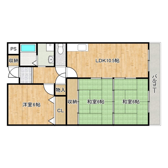 【間取り】 | メイゾン山野
