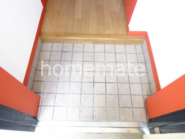 熊本市中央区坪井１丁目の賃貸マンションの玄関