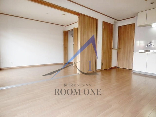 富士見ハイツの居間・リビング|洋室のお部屋です。