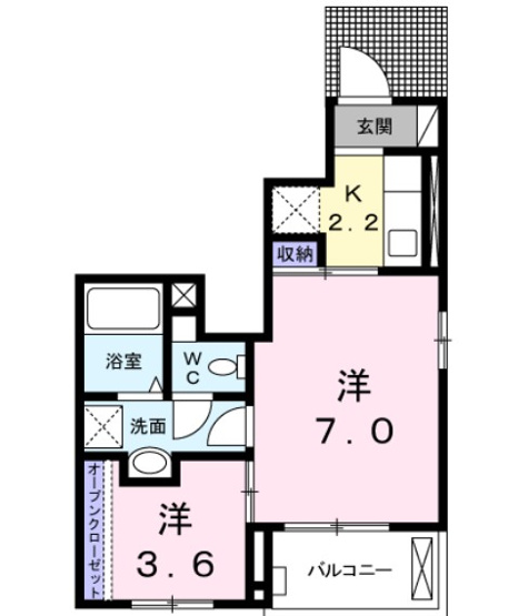 【間取り】 | パークサイド12番館【名古屋市賃貸・CATV】