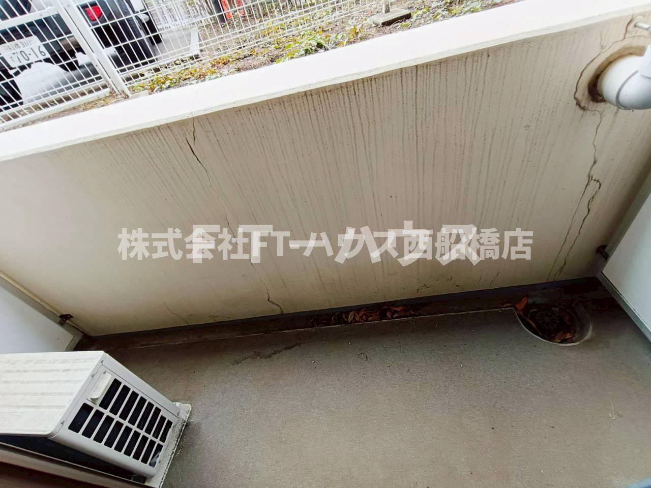 Ｓ－ＦＯＲＴ西船橋のバルコニー
