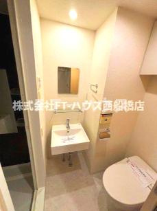 Ｓ－ＦＯＲＴ西船橋の洗面所