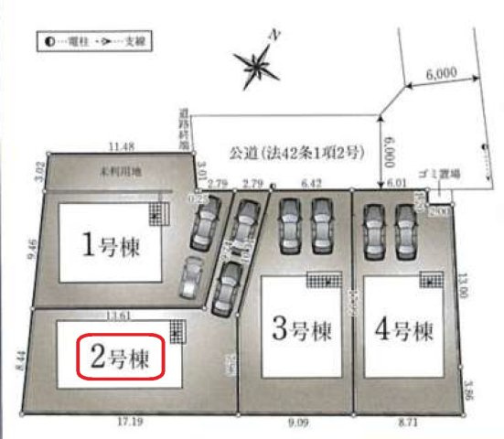 清瀬市下清戸4丁目・全4棟　新築一戸建　2号棟のその他|【全4棟・2号棟】カースペース2台分。
