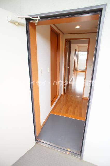 グリーンハイツＭの玄関|同タイプのお部屋です。