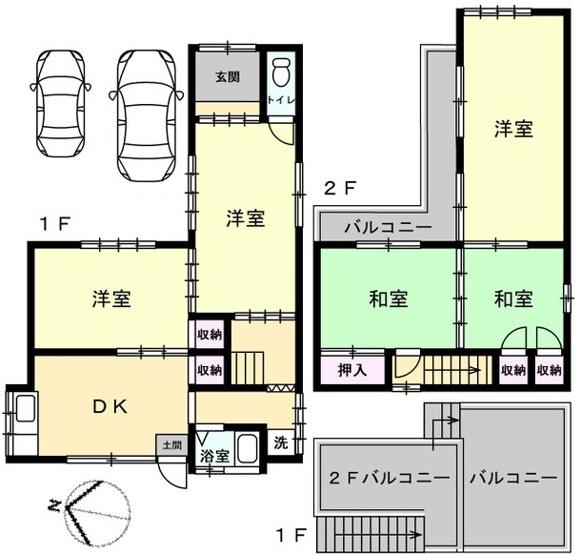 【間取り】 | 和泉市和田町戸建