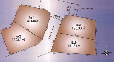 【区画図】 | 薬師台売地