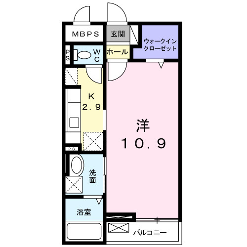 【間取り】 | エレガントヴィエⅠ