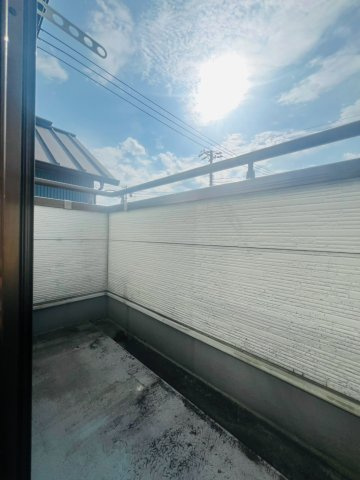 メゾンHAMAのバルコニー