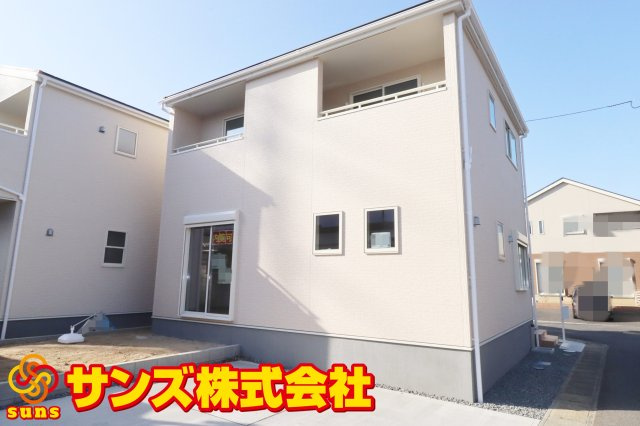 郡山市安積荒井3丁目　　　２号棟　　　安積第１小学校、安積中学区　の外観|南東側から見た外観♪