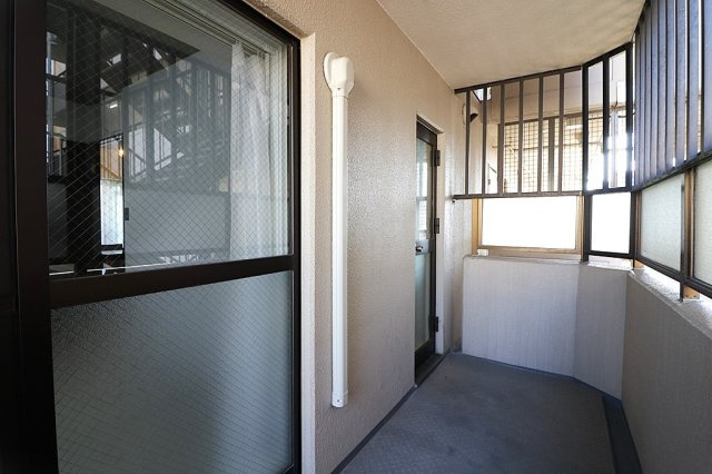 ライオンズマンション日本橋のバルコニー