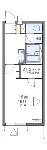 【間取り】 | レオパレスさくらⅡ