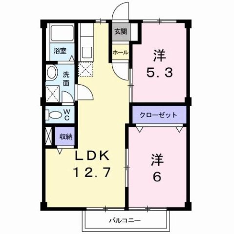 【間取り】 | グリーンハイツ