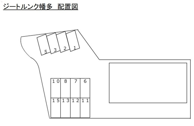 【その他】 | ジートルンク幡多 | 駐車場配置図