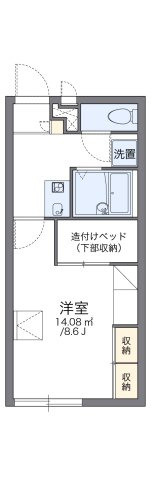 【間取り】 | レオパレスＹｏｕＹｏｕ早島 | 代表的な間取のため実際の間取とは異なる場合があります
