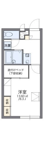 【間取り】 | レオパレスグローリーⅡ