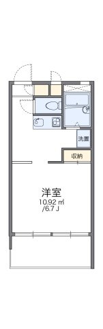 【間取り】 | レオパレスＳＵＺＡＫＩ
