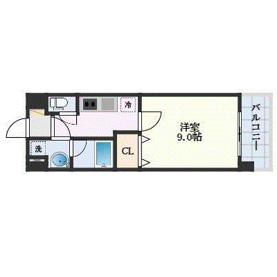 八番町ビルディングの間取り