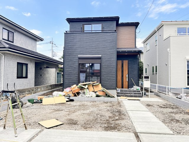 【LiveleGarden】宇都宮市鶴田町 第24 全2棟の外観|〇1号棟〇
全2棟それぞれ個性あふれる内装カラー＆間取りをご用意しております♪
今なら生活スタイルや自分好みに合った建物をお選びいただけます☆
※2026年7月撮影