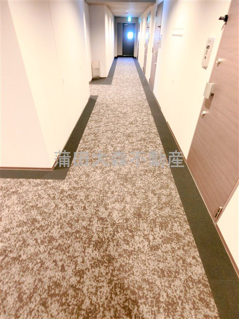 ラティエラ大鳥居のその他共用部分|共用廊下　カーペット敷きの内廊下
