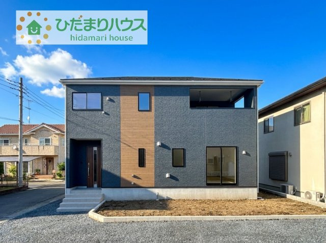 【外観】 | 下妻市鬼怒第7　新築戸建 | 是非一度、ご家族そろってご内覧ください♪