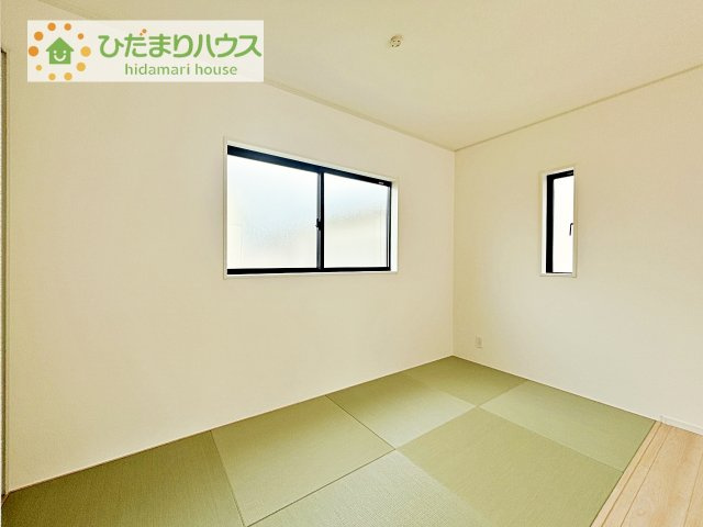 【和室】 | 下妻市鬼怒第7　新築戸建 | 小さなお子さまのいる方におすすめ！リビング横の和室でお子様が遊んでる様子も確認できます(^^)/