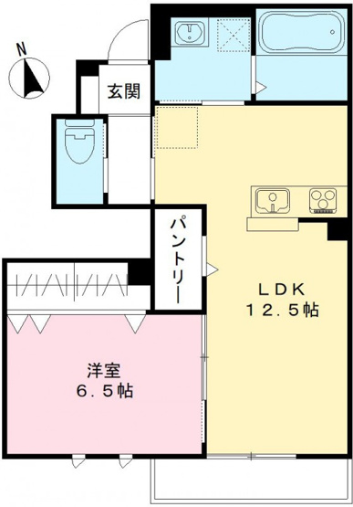【間取り】 | ソレイユ・ル・バン清水