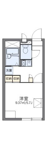 【間取り】 | レオパレスマユリカⅣ