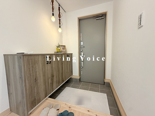 【仲介手数料０円】相模原市南区新戸　新築平屋建ての玄関|相模原市南区新戸　新築平屋建て