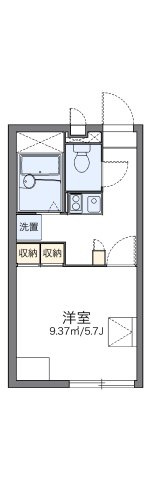 【間取り】 | レオパレスマユリカⅣ
