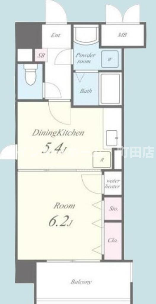 リシェス中屋※初期費用分割後払いサービス利用可能物件の間取り