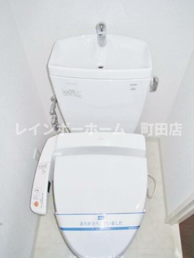 リシェス中屋※初期費用分割後払いサービス利用可能物件のトイレ