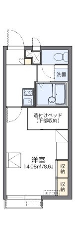 【間取り】 | レオパレスルピナス高柳東町