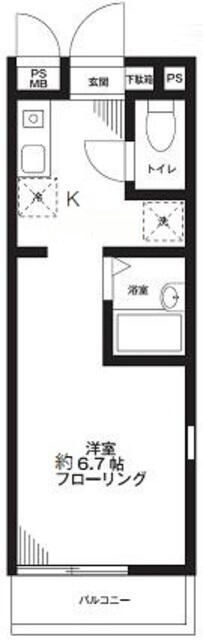 パインコーポの間取り|間取りです。