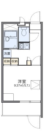 【間取り】 | レオパレスエレガンスＫ