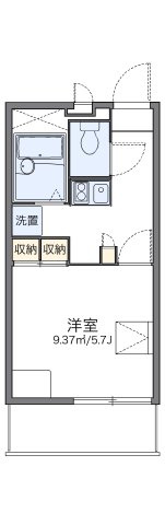 【間取り】 | レオパレスエレガンスＫ