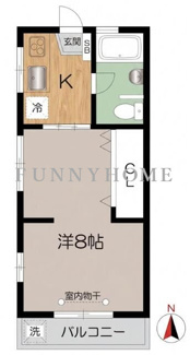 【間取り】 | 鷹番和光ハイツ