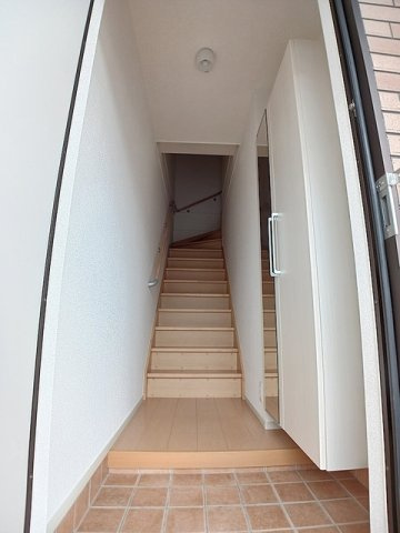 橙Ⅰ棟の玄関