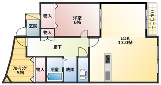 【間取り】 | カサクレスト