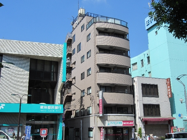 ペルレ五十嵐の外観|タイル貼りのオシャレなマンションです☆