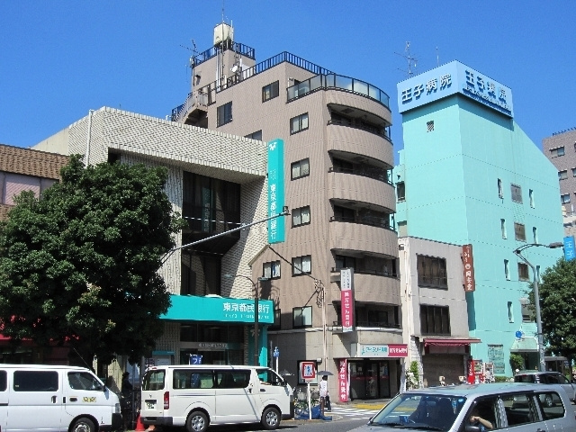 ペルレ五十嵐の外観|タイル貼りのオシャレなマンションです☆