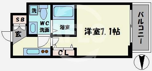LIVIAZ NAMBA LUCEの間取り|LIVIAZ NAMBA LUCE　間取り