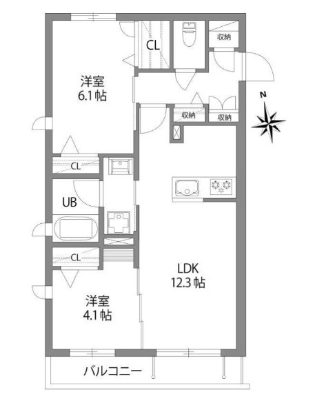 ミルフォードテラスの間取り